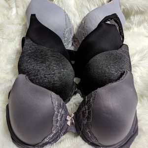 Lot of 4 Victoria's Secret perfect shape perfect coverage bras